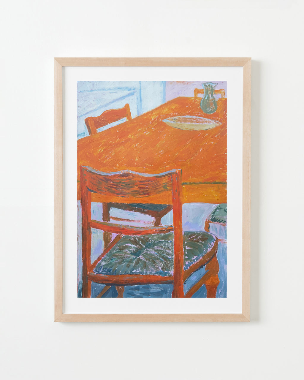 Painting by Jackson Joyce titled "Breakfast with Ghosts" - 1.