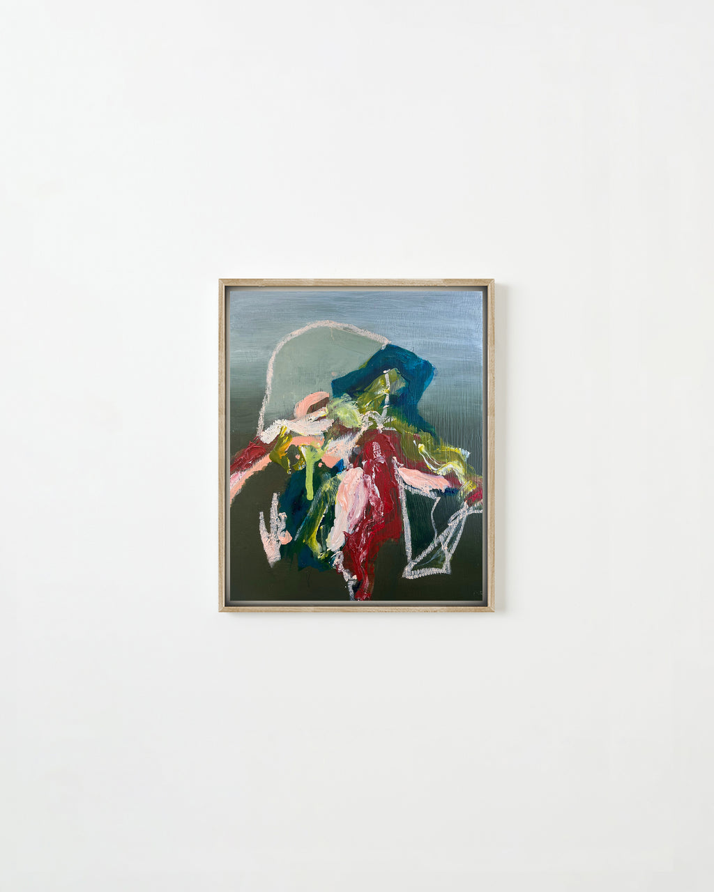 Painting by Elisa Gomez titled "Portneuf I" - 1.