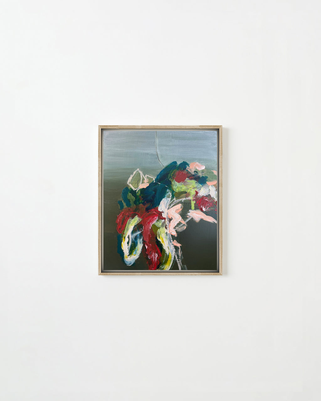 Painting by Elisa Gomez titled "Portneuf II" - 1.