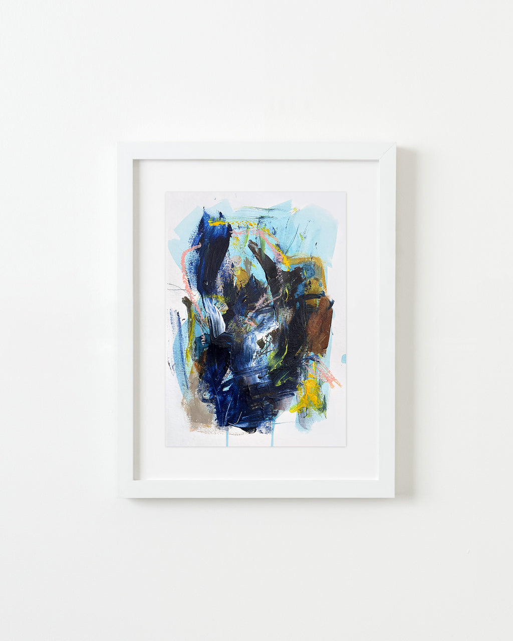 Painting by Elisa Gomez titled "Stanley Lake III" - 1.