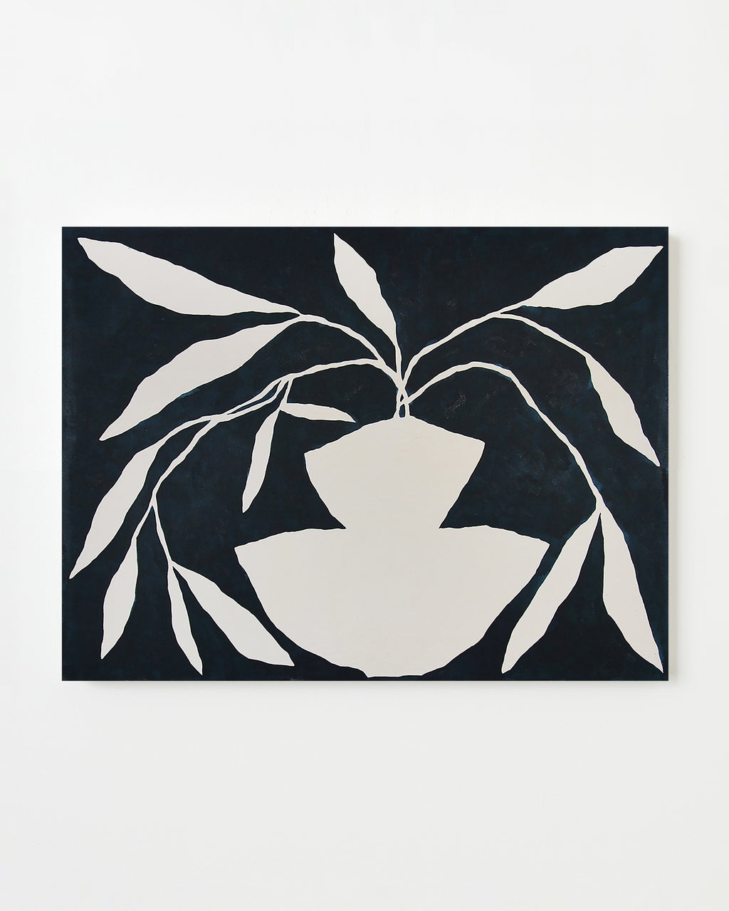 Painting by Kate Roebuck titled "Sitting Vase" - 1.