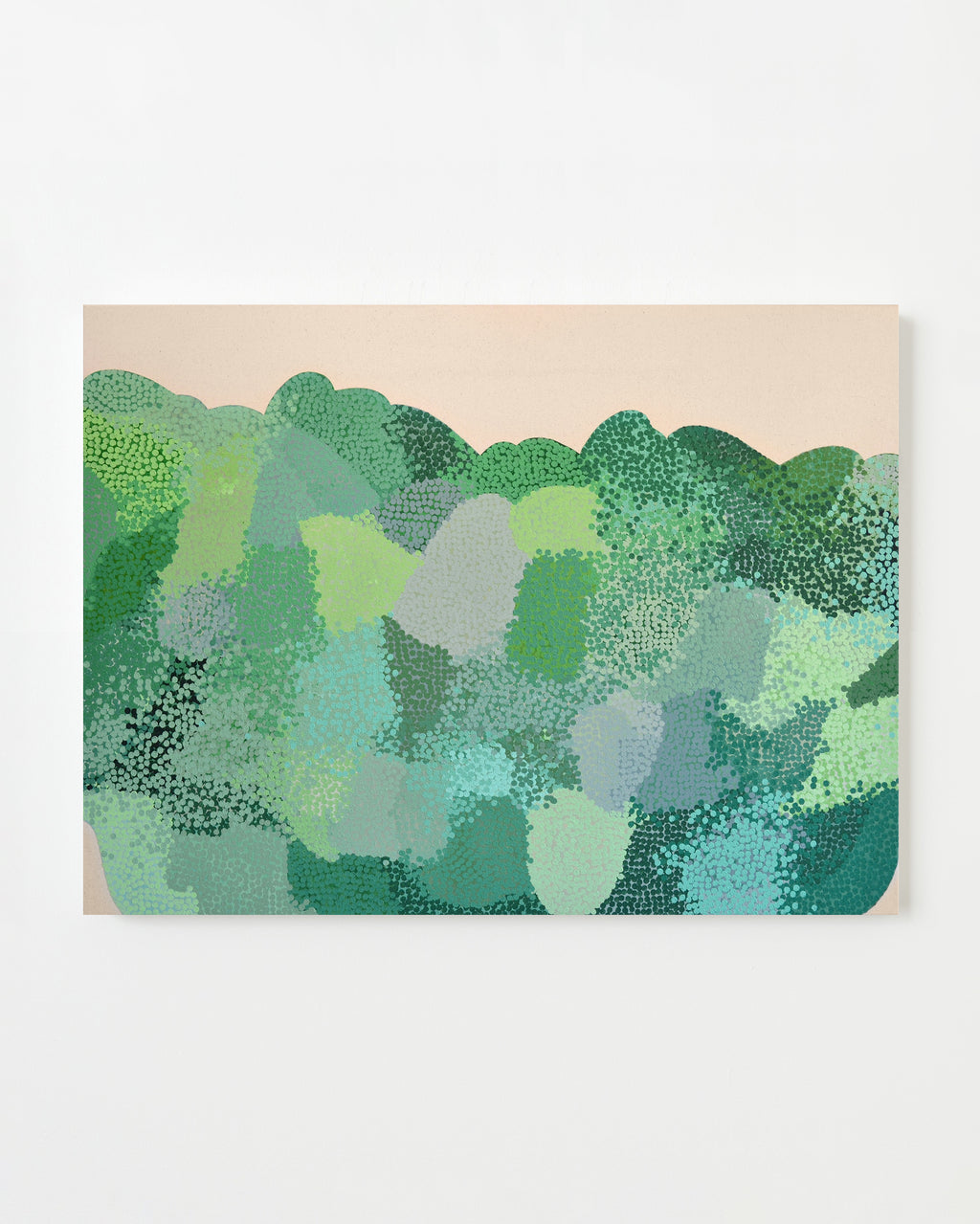 Painting by Misato Suzuki titled "Forest Dune SR1" - 1.