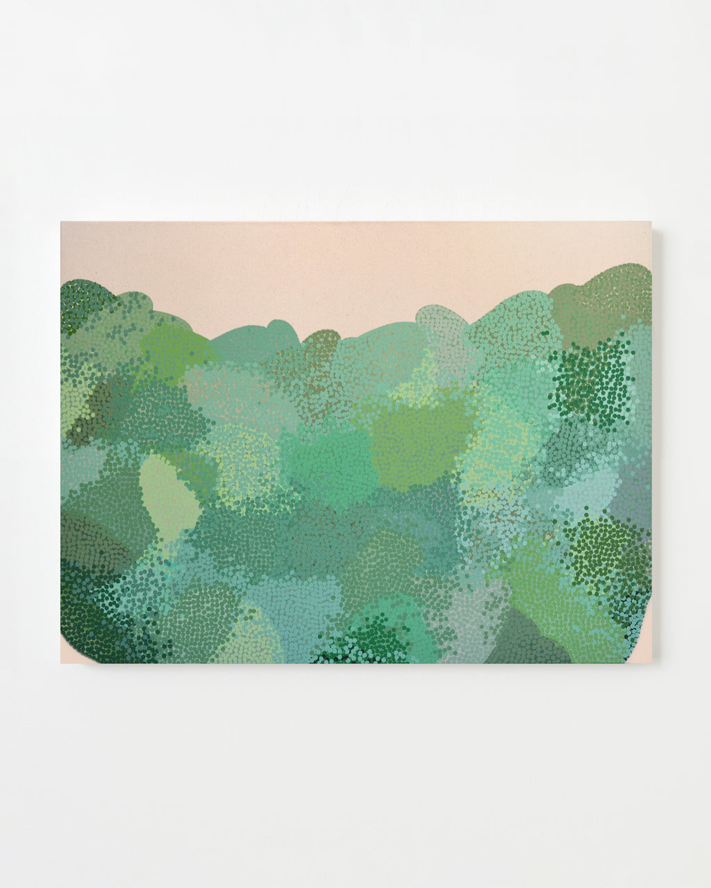 Painting by Misato Suzuki titled "Forest Dune SR2" - 1.