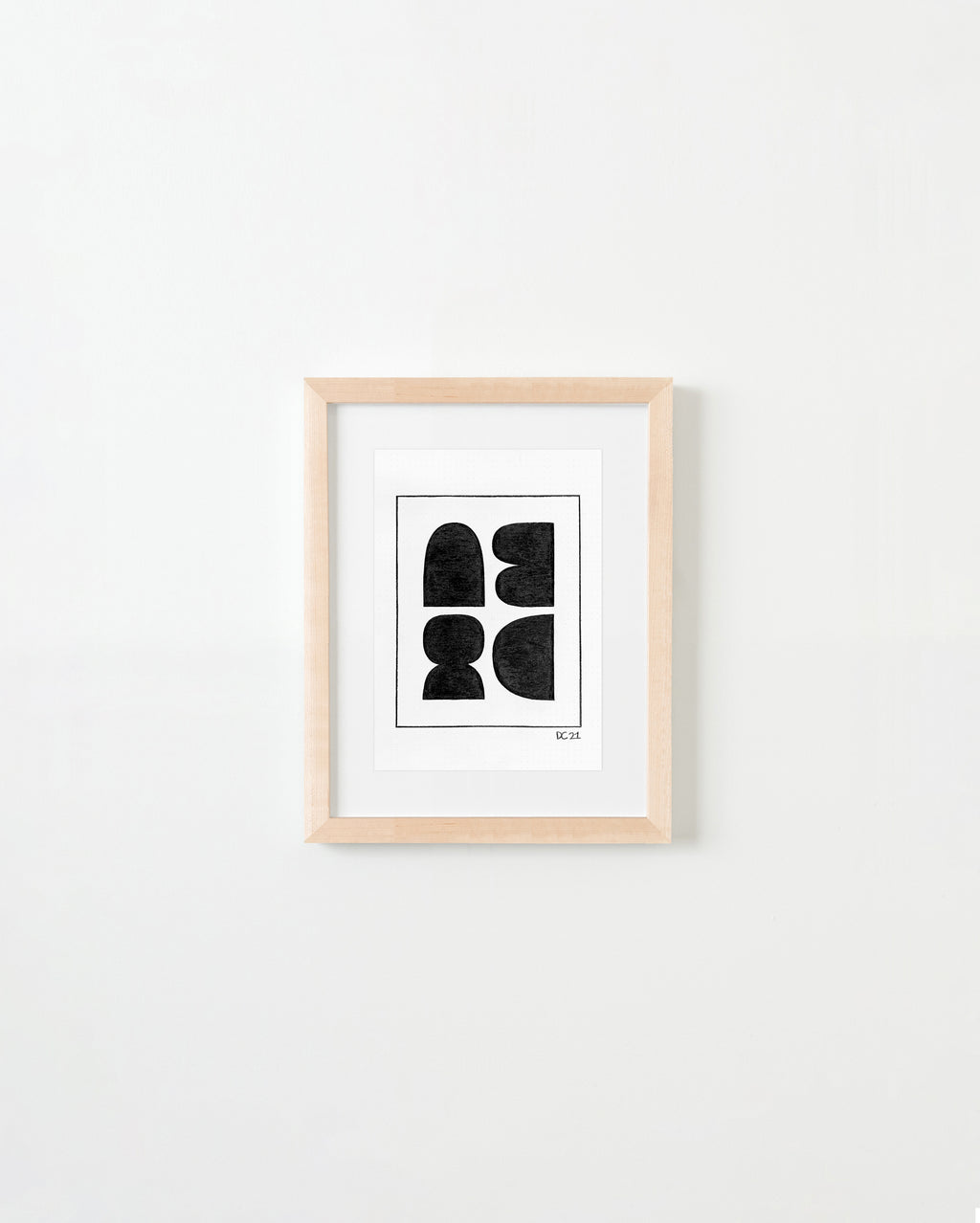 Drawing by Dan Covert titled "Accept (Sketch)" - 1.