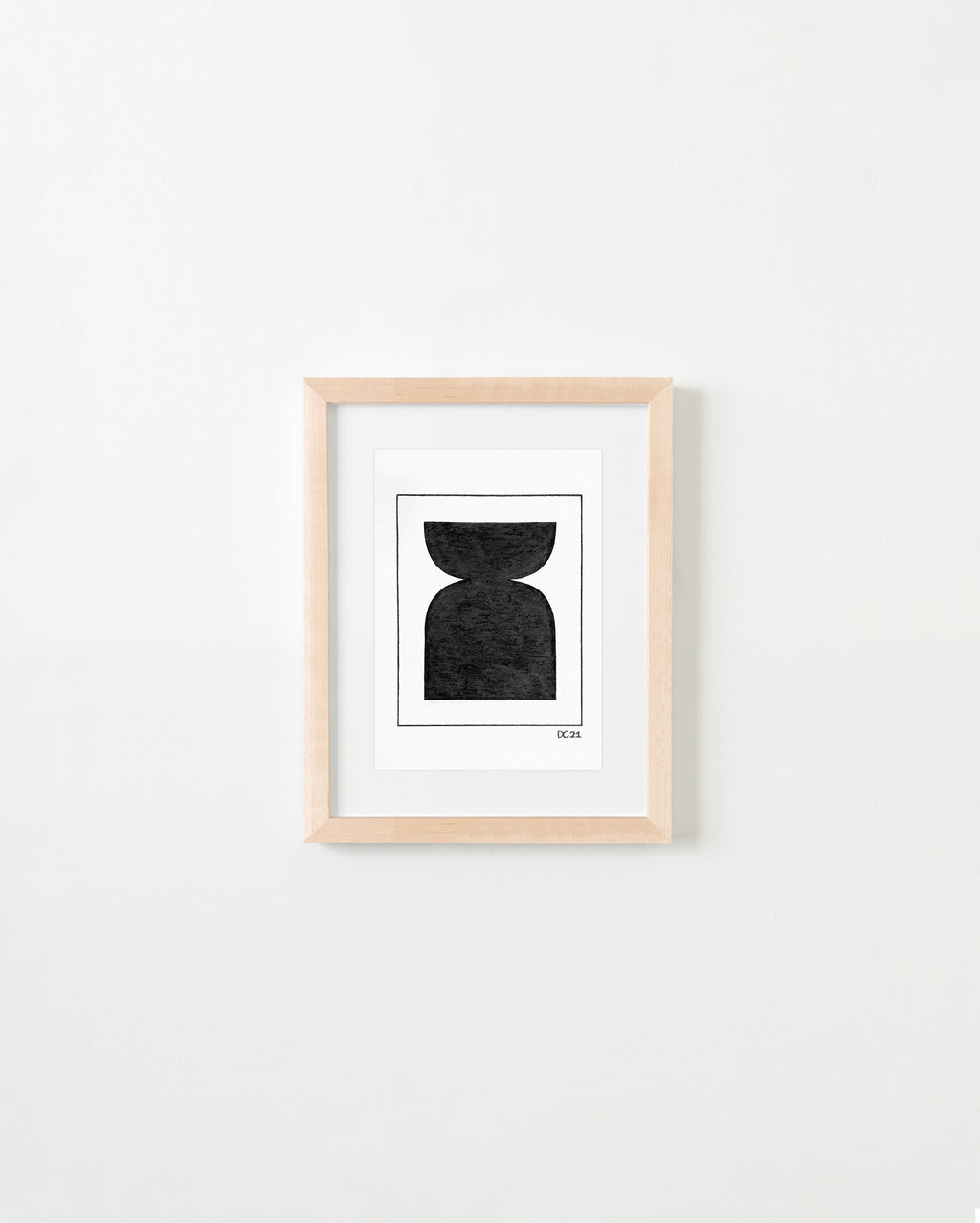 Drawing by Dan Covert titled "Dignity (Sketch)" - 1.