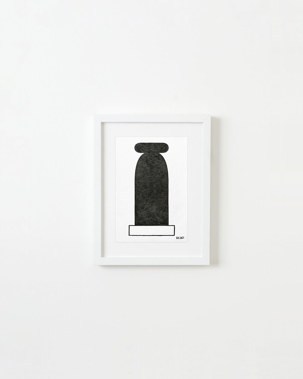 Drawing by Dan Covert titled "Envy (Maquette Sketch)" - 1.