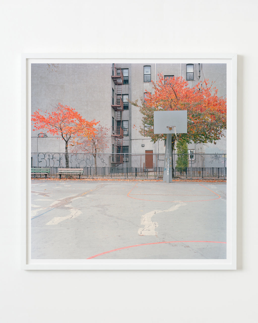 Photography by Ward Roberts titled "court 1 - new york 2013" - 1.