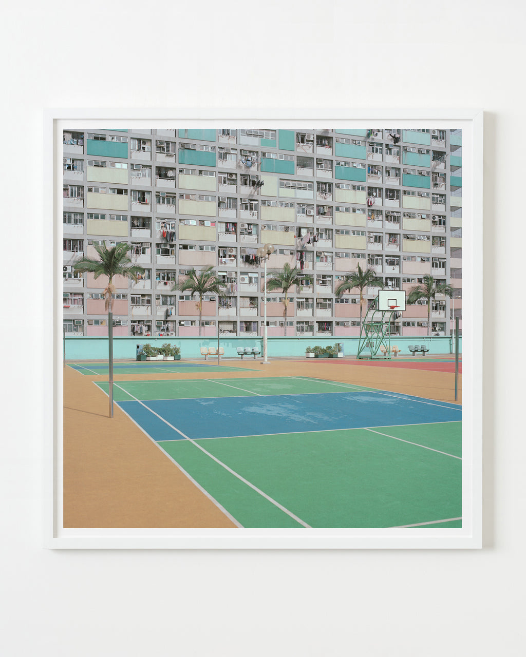 Photography by Ward Roberts titled "court 17 - hong kong 2012" - 1.