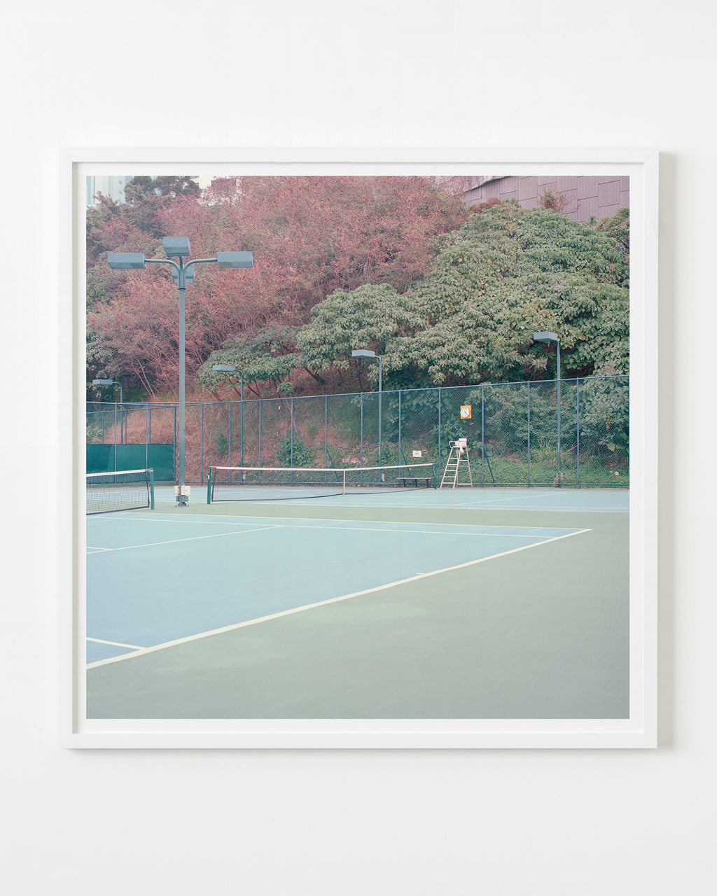Photography by Ward Roberts titled "court 18 - hong kong 2011" - 1.