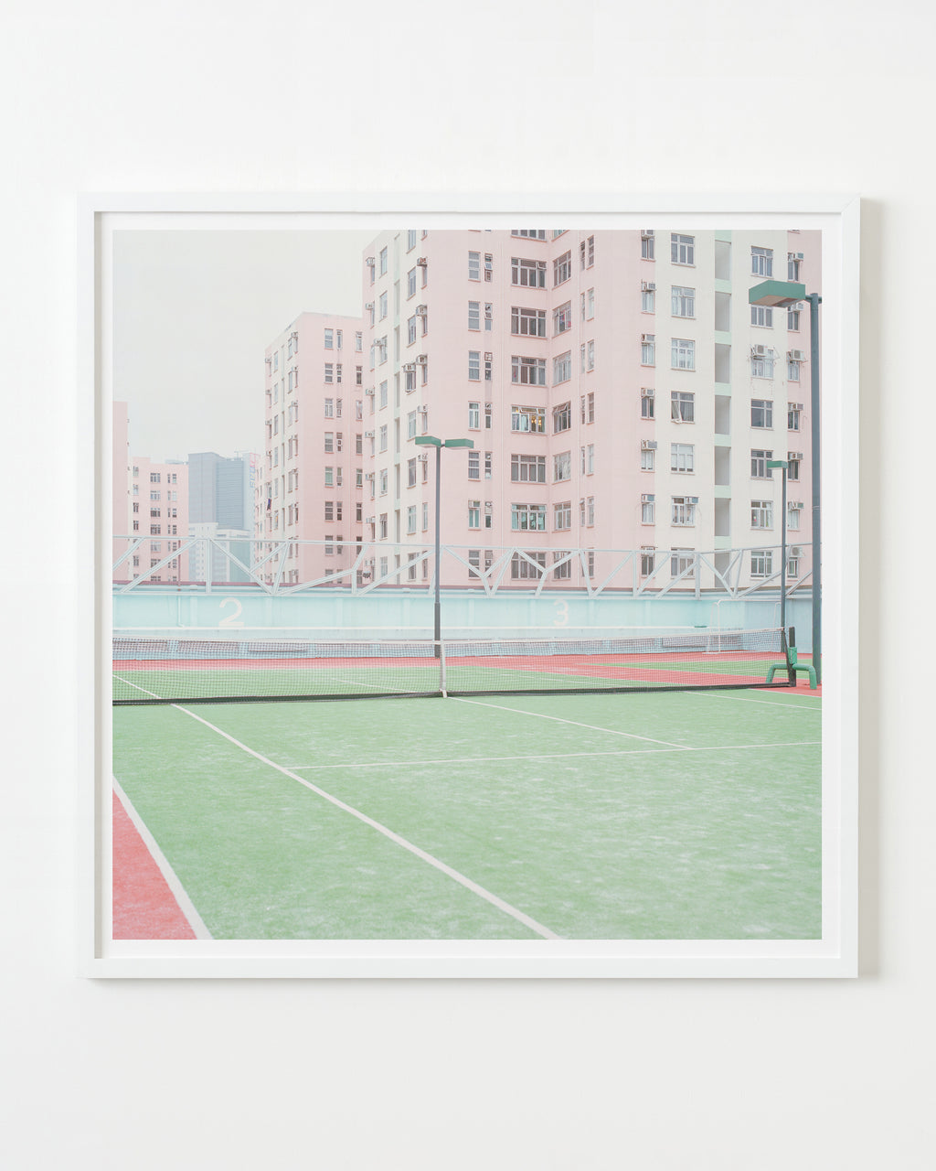Photography by Ward Roberts titled "court 18 - hong kong 2012" - 1.