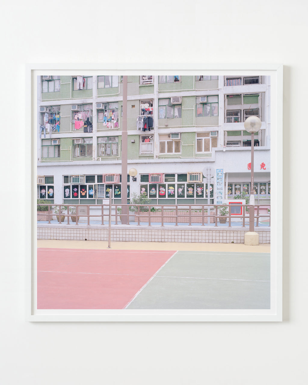 Photography by Ward Roberts titled "court 31 - hong kong 2016" - 1.