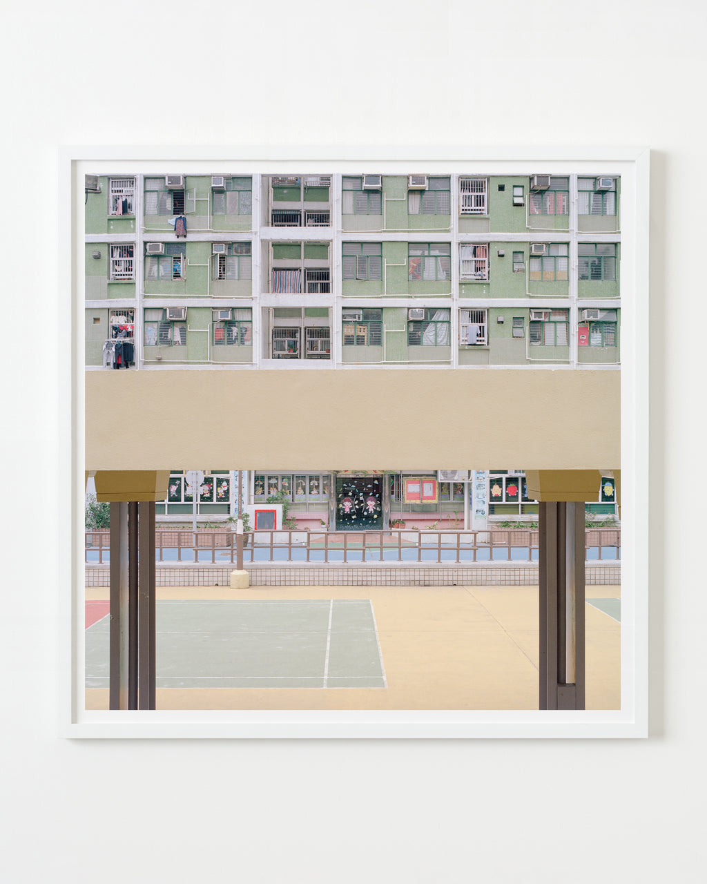 Photography by Ward Roberts titled "court 32 - hong kong 2016" - 1.