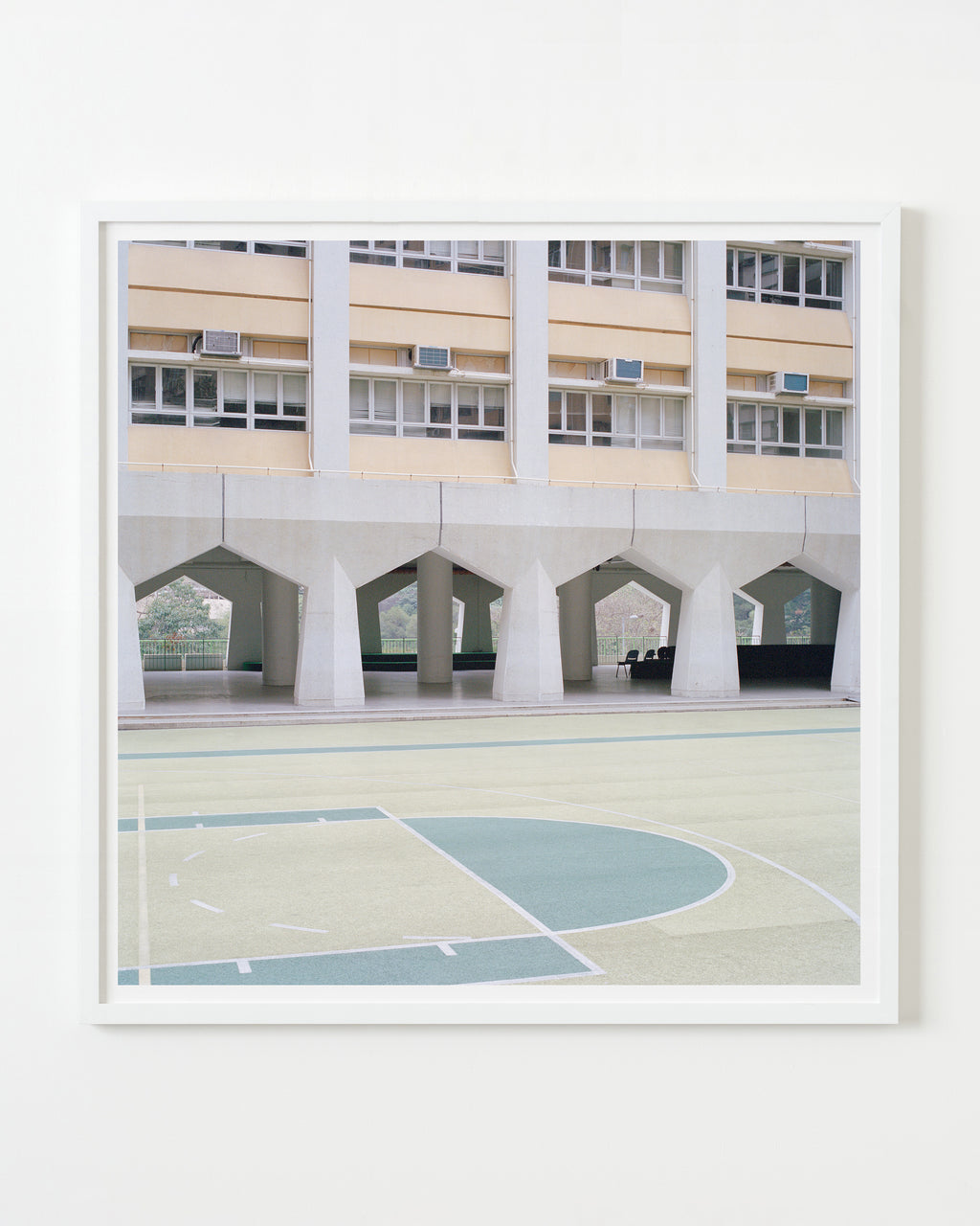 Photography by Ward Roberts titled "court 34 - hong kong 2016" - 1.