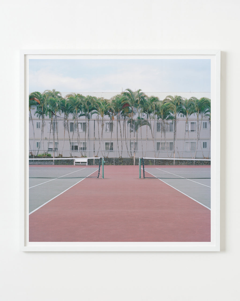 Photography by Ward Roberts titled "court 38 - hawaii 2014" - 1.