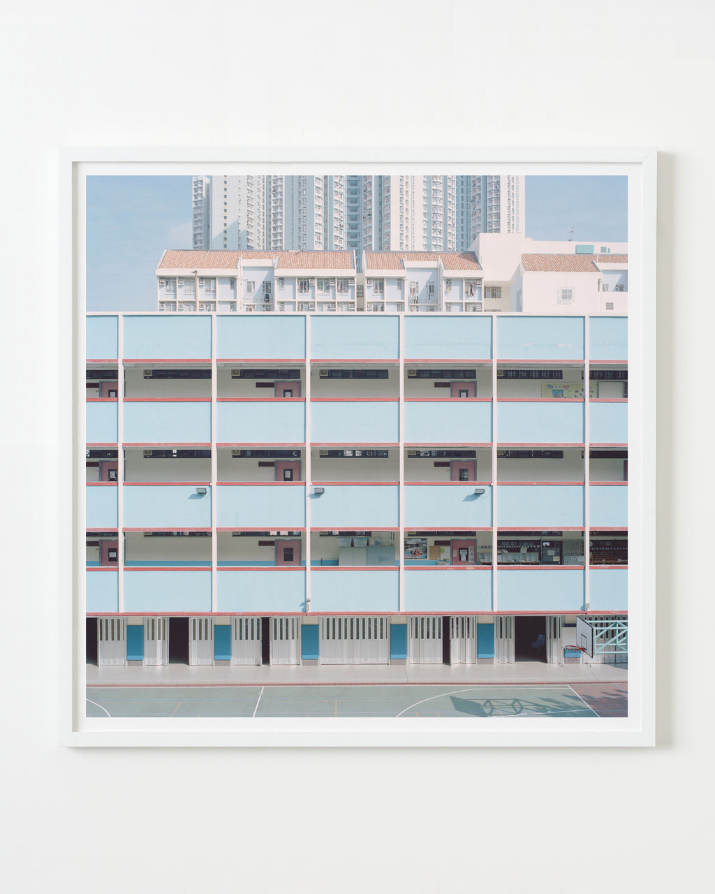 Photography by Ward Roberts titled "court 4 - hong kong 2012" - 1.
