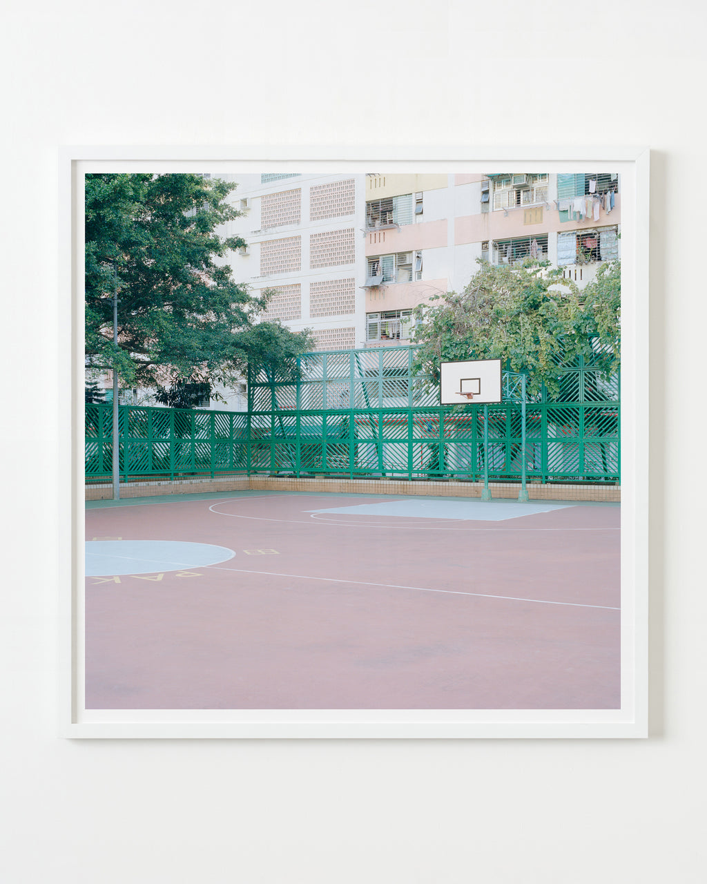 Photography by Ward Roberts titled "court 4 - hong kong 2016" - 1.