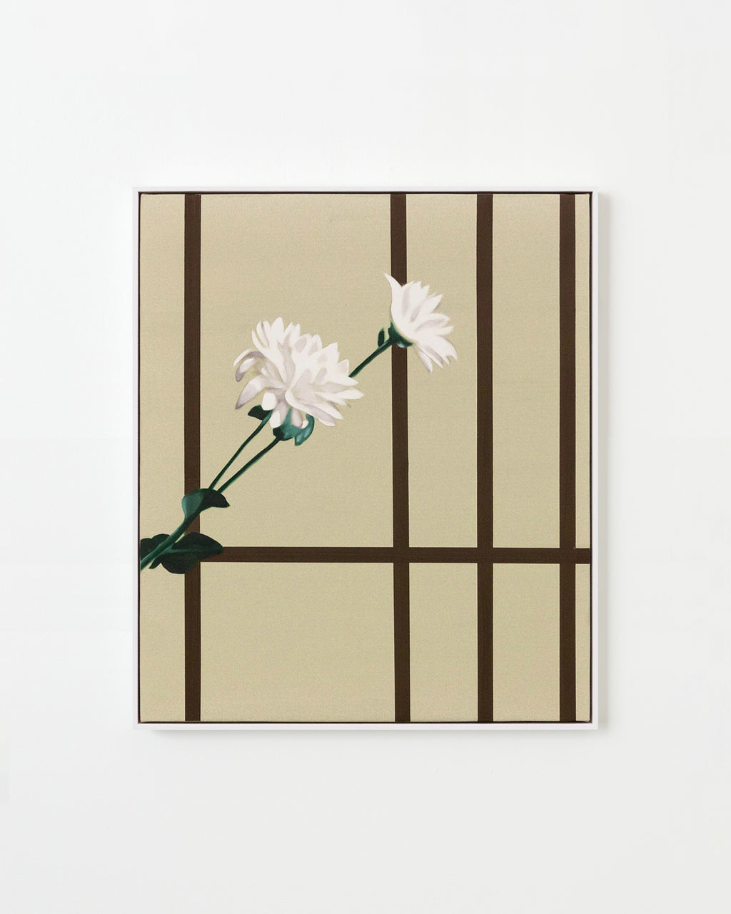 Painting by Bryce Anderson titled "Chrysanthemums" - 1.