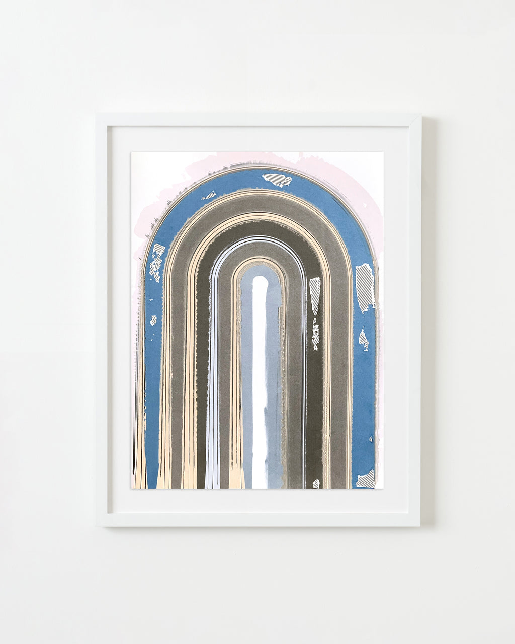 Painting by Erik Barthels titled "Faded Display" - 1.