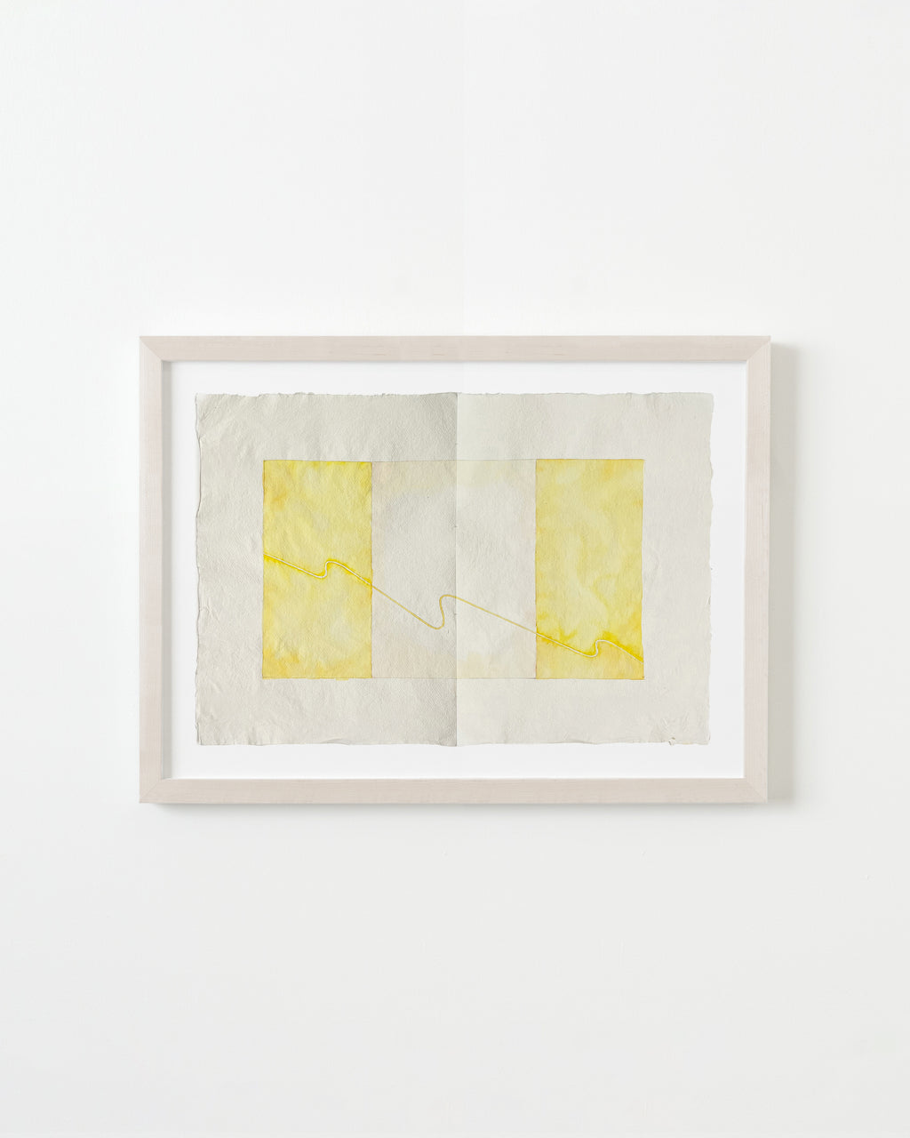Painting by Senem Oezdogan titled "Caribbean Paper 5" - 1.