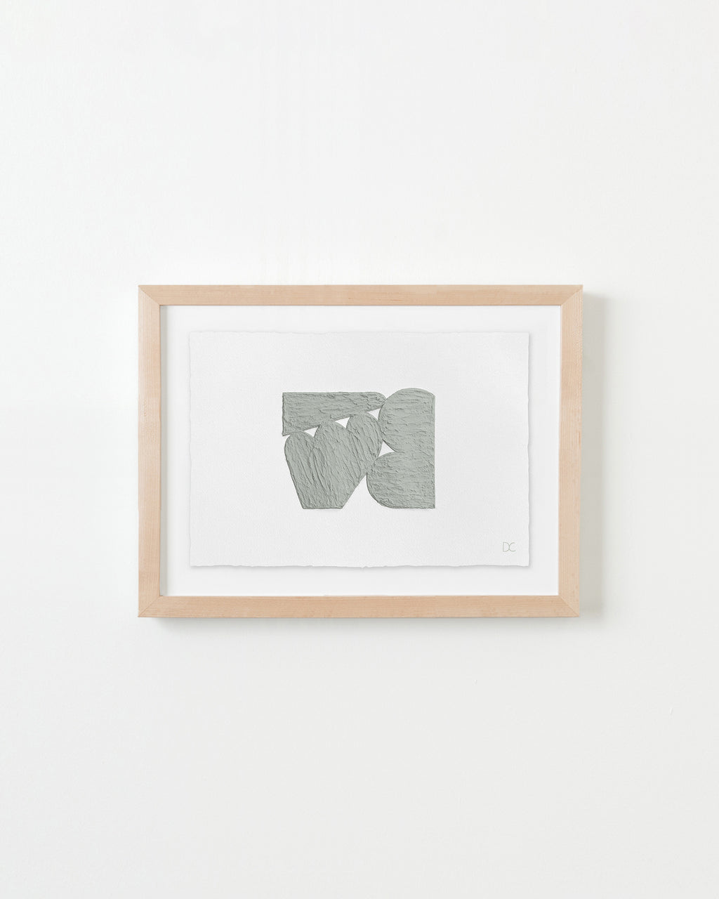 Painting by Dan Covert titled "Muss (Study)" - 1.