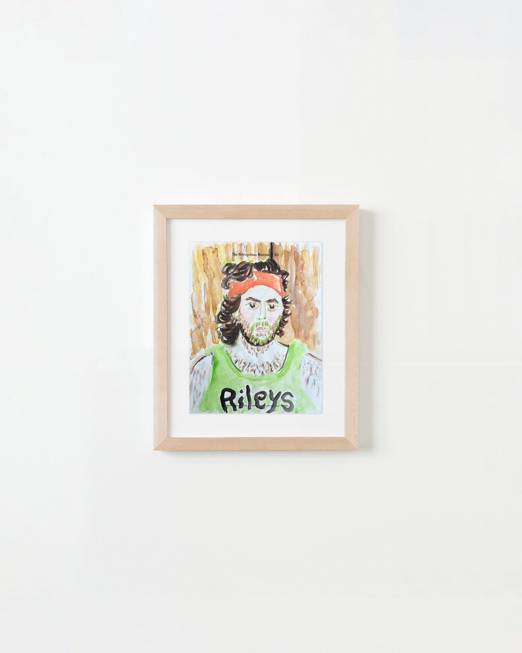 Painting by David Rhoads titled "Rileys" - 1.