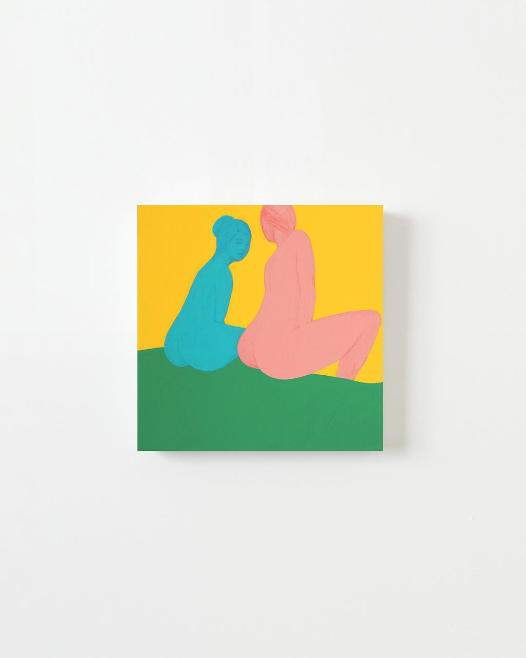 Painting by Piero Passacantando titled "Bather #10" - 1.