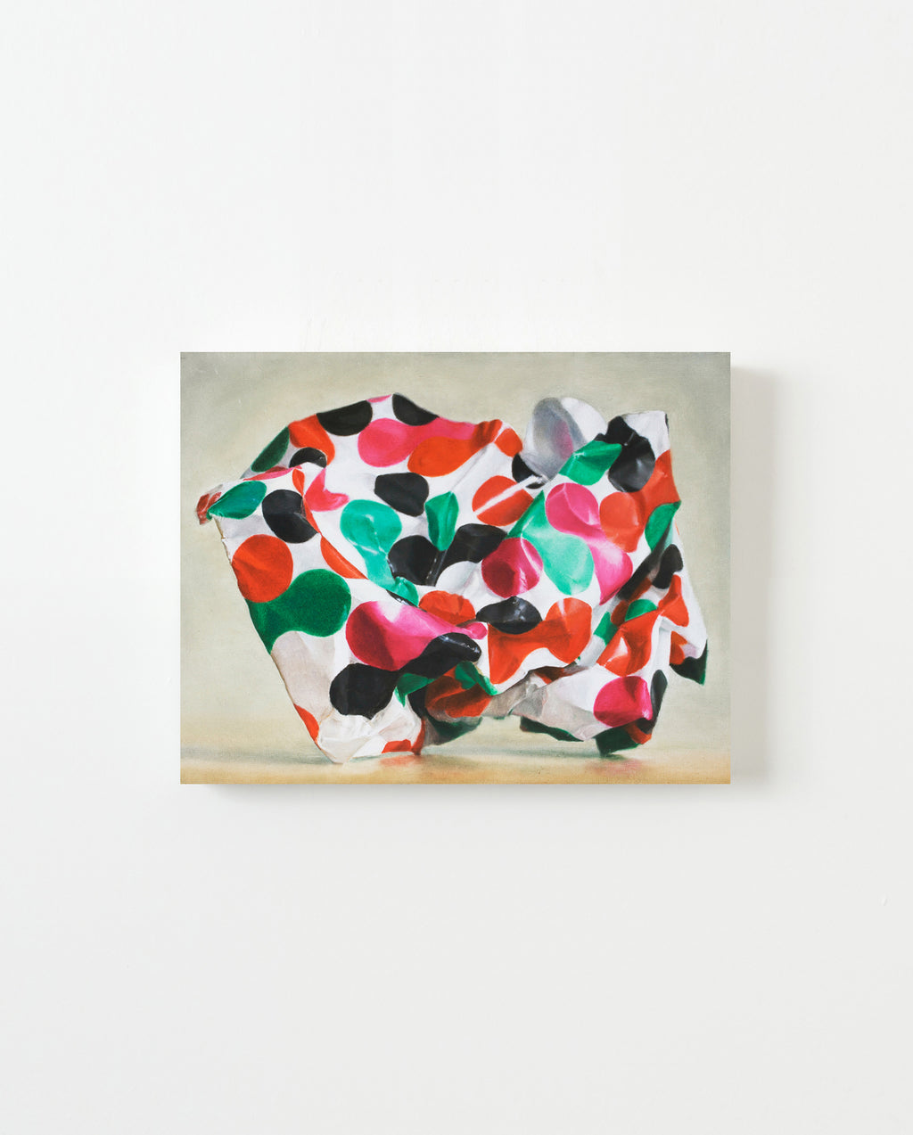 Painting by Piero Passacantando titled "Crumple of RGMBW - Pattern 4" - 1.