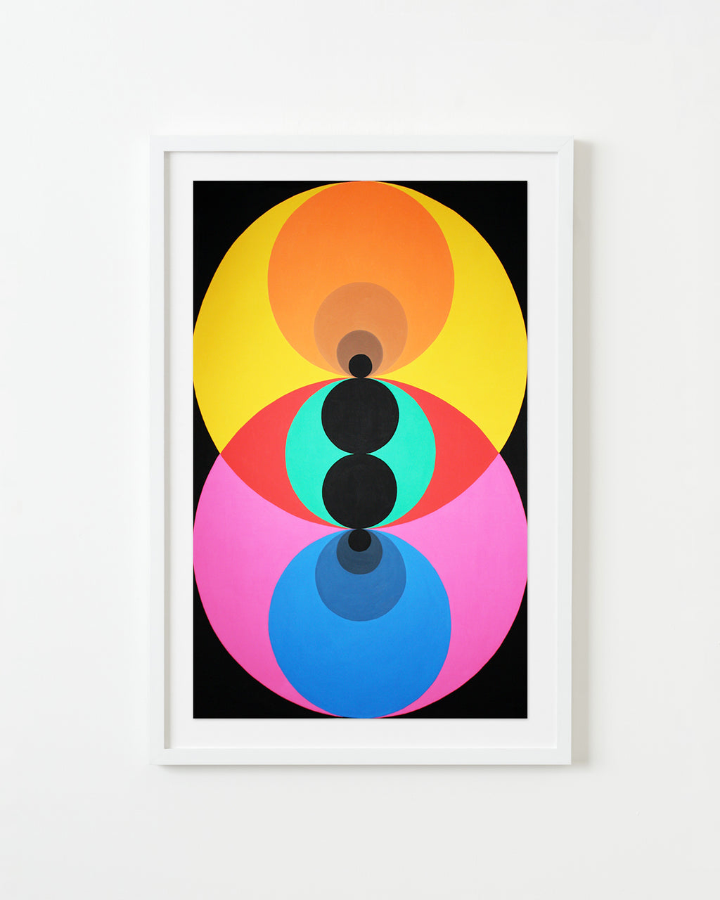 Painting by Piero Passacantando titled "Dual One" - 1.