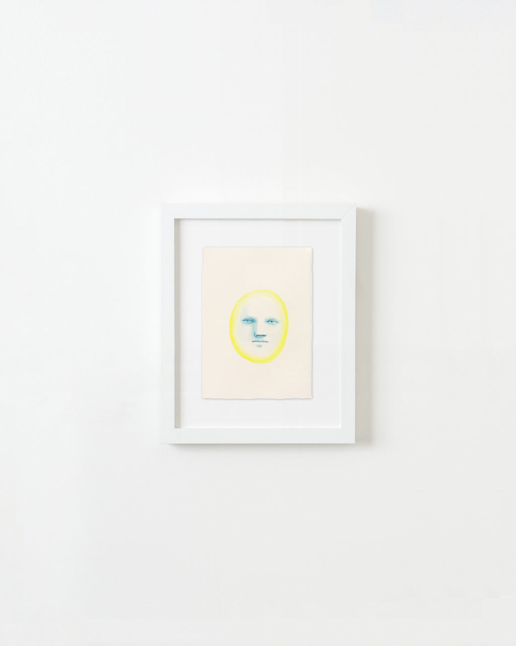 Painting by Piero Passacantando titled "Face 107" - 1.