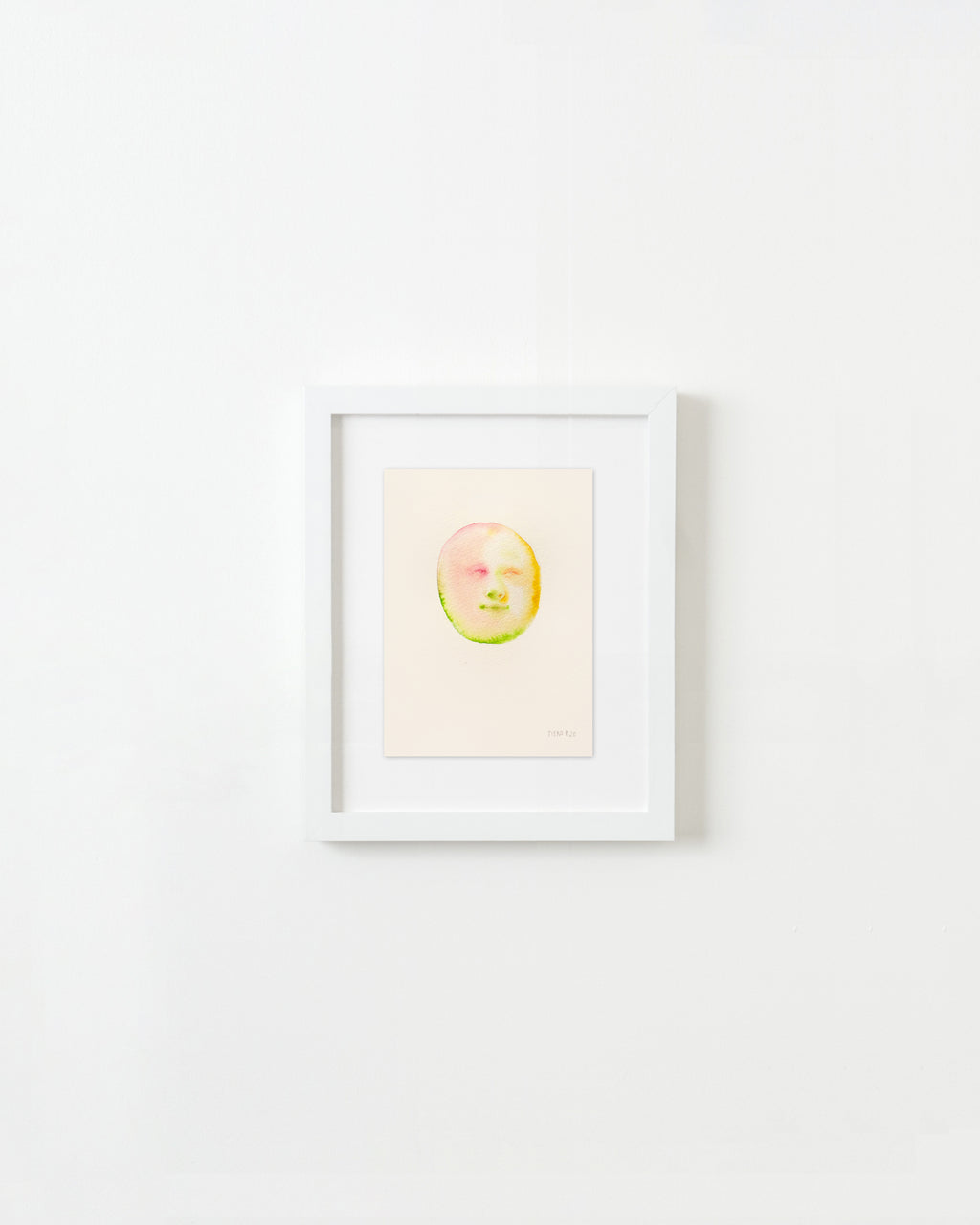 Painting by Piero Passacantando titled "Face 109" - 1.