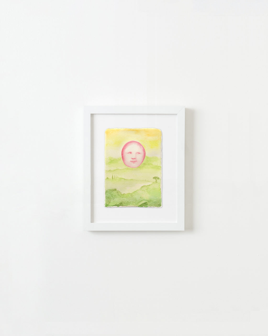 Painting by Piero Passacantando titled "Face 120" - 1.