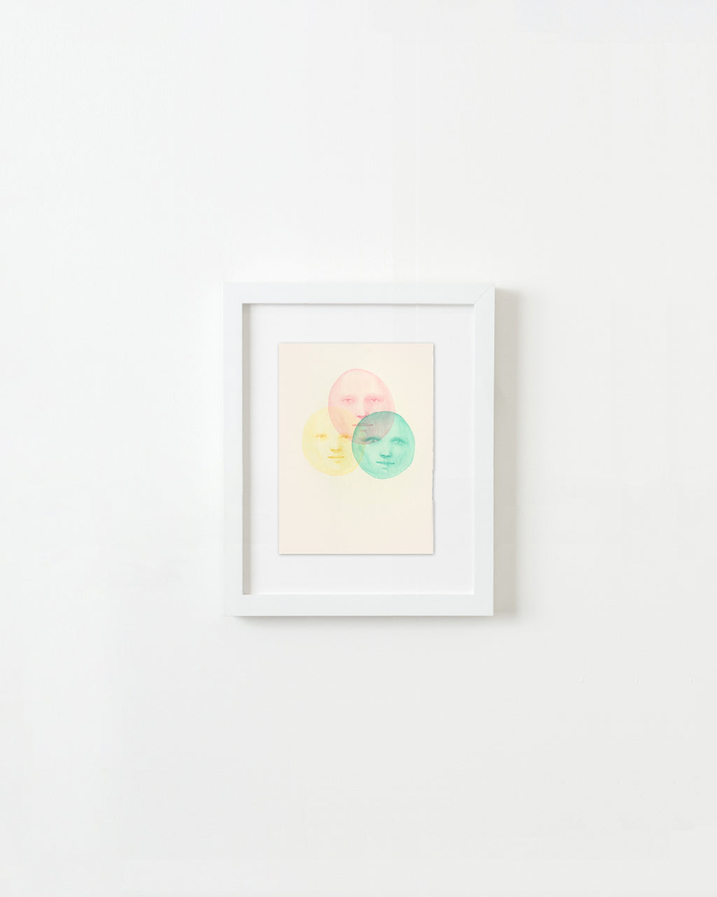 Painting by Piero Passacantando titled "Faces 121" - 1.