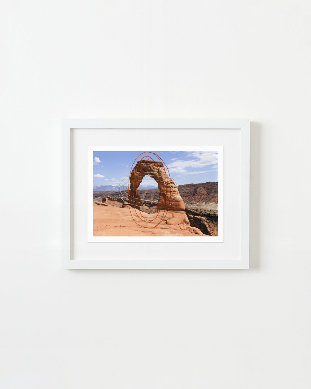 Mixed Media by Millee Tibbs titled "Impossible Geometries (Arches, UT)" - 1.