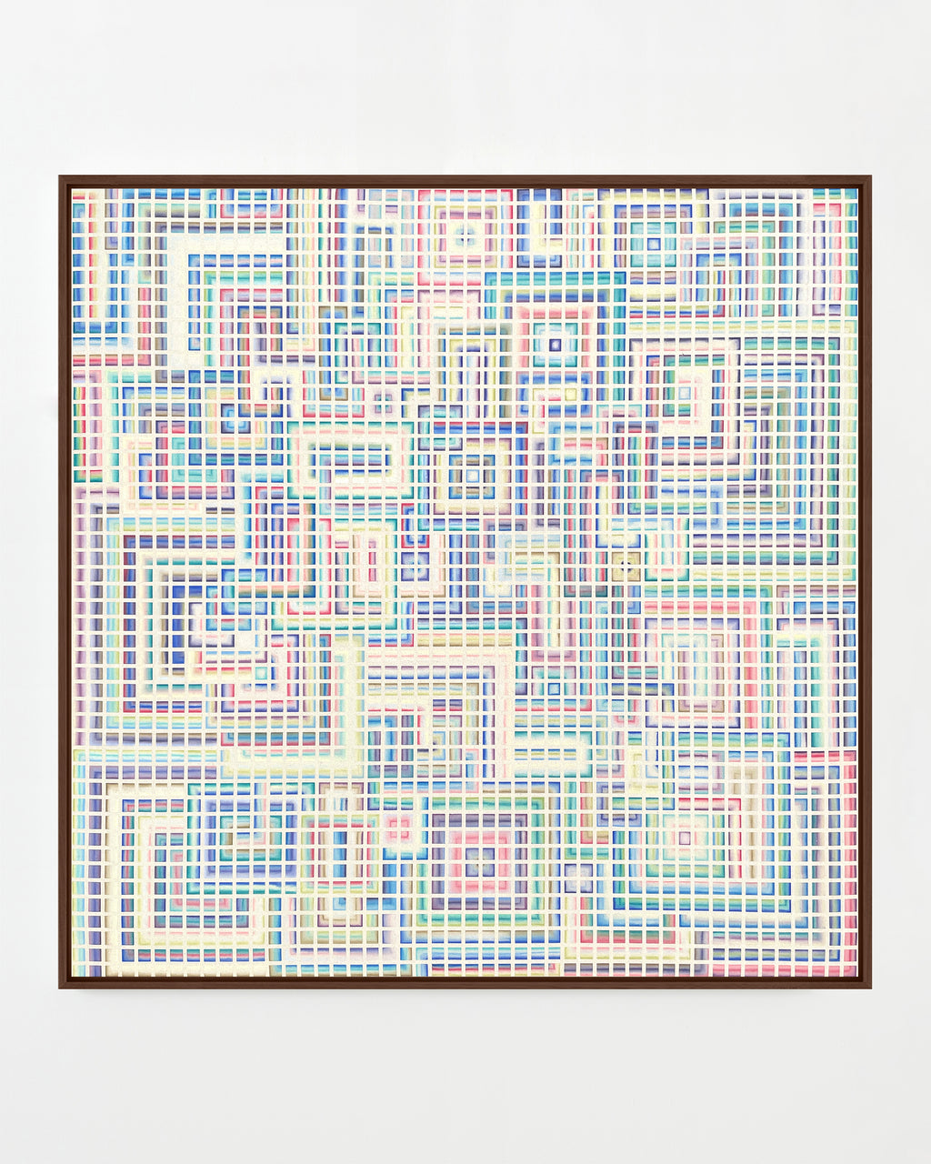 Painting by Devon Reina titled "Snowflake" - 1.
