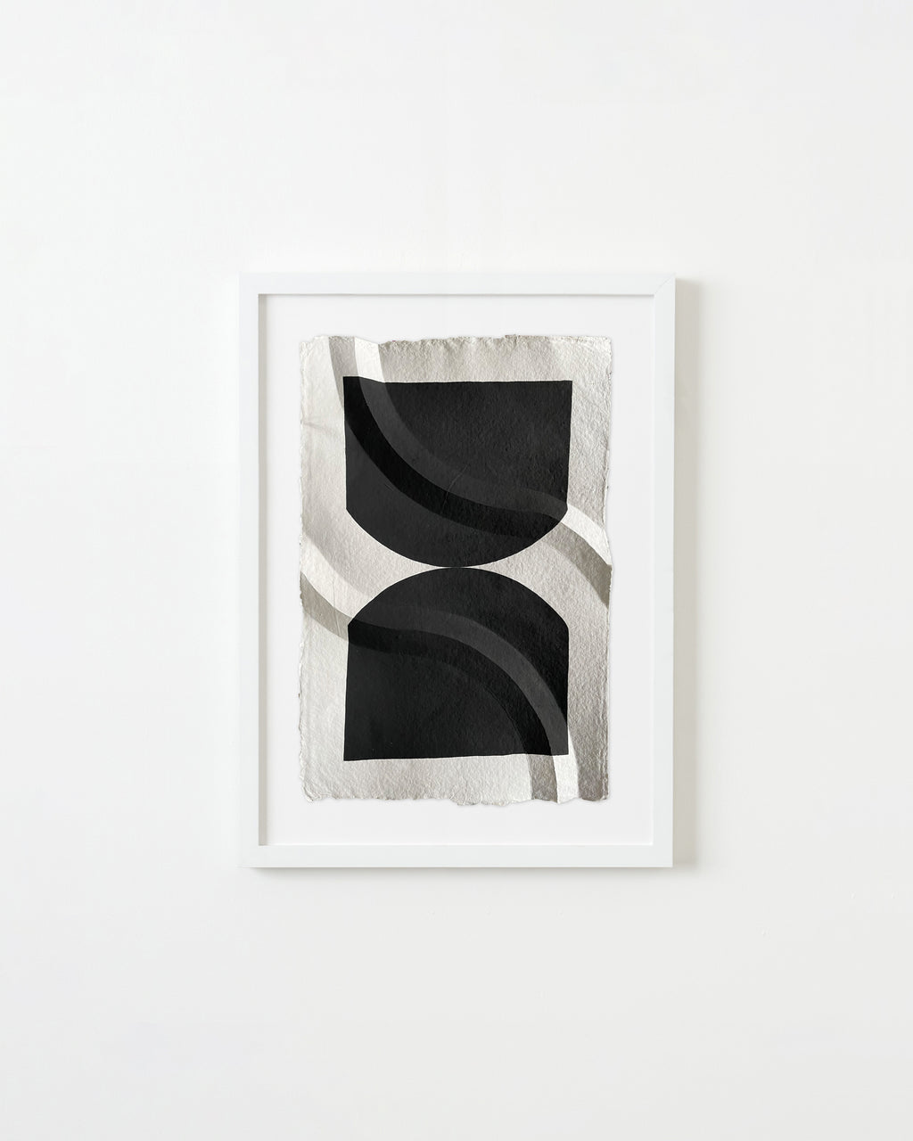 Painting by Christina Flowers titled "Shadow and Light - Bl2" - 1.