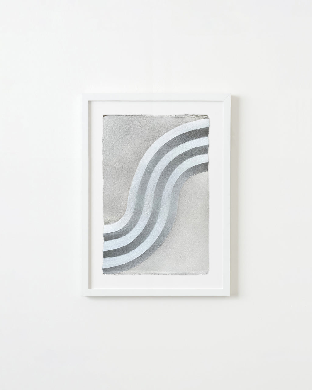 Painting by Christina Flowers titled "Shadow and Light - W4" - 1.