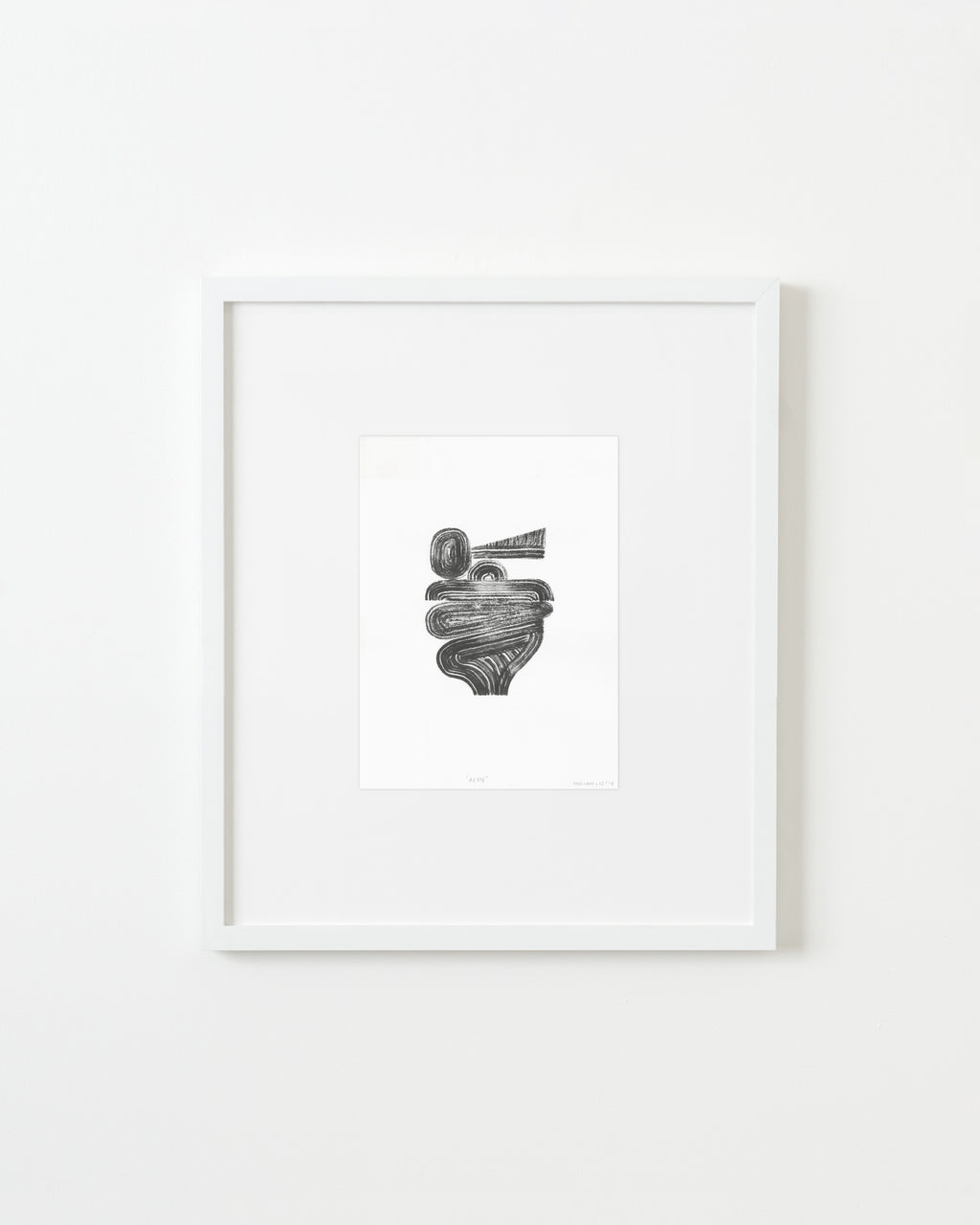 Painting by William Luz titled "Acme" - 1.