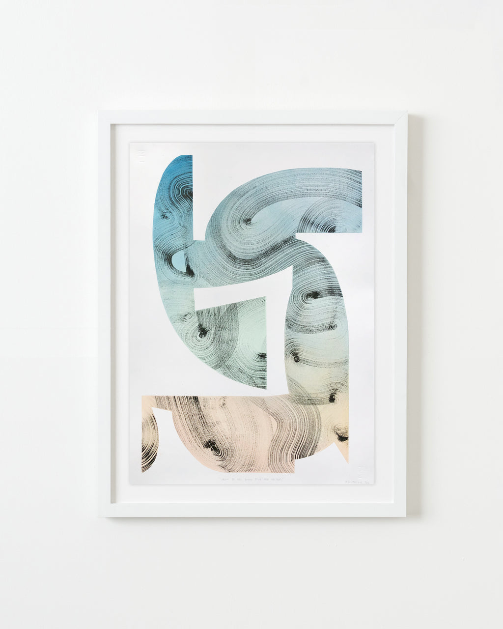 Drawing by William Luz titled "How Do You Know That You Believe?" - 1.