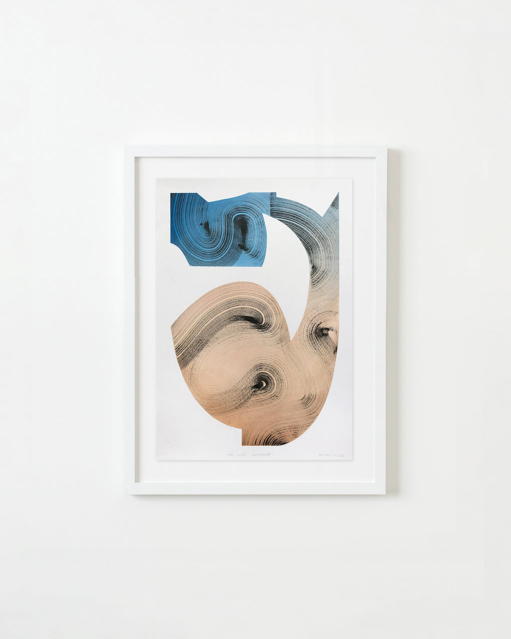 Drawing by William Luz titled "The Fever Monument" - 1.