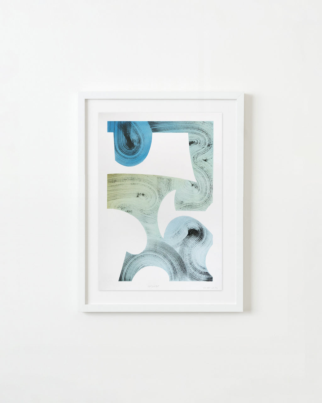 Drawing by William Luz titled "TipTapTop" - 1.