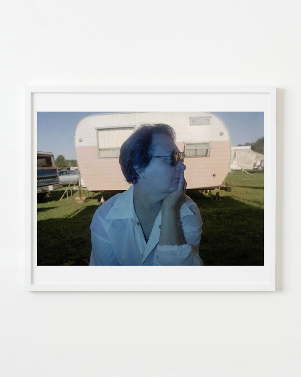 Photography by Michael Northrup titled "Blue Elsie" - 1.