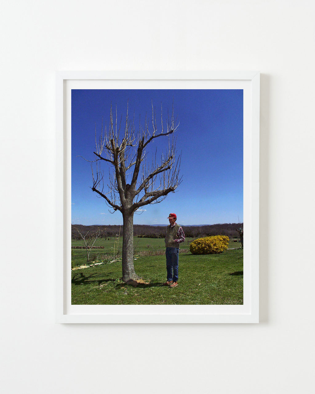 Photography by Michael Northrup titled "JD and His Tree" - 1.