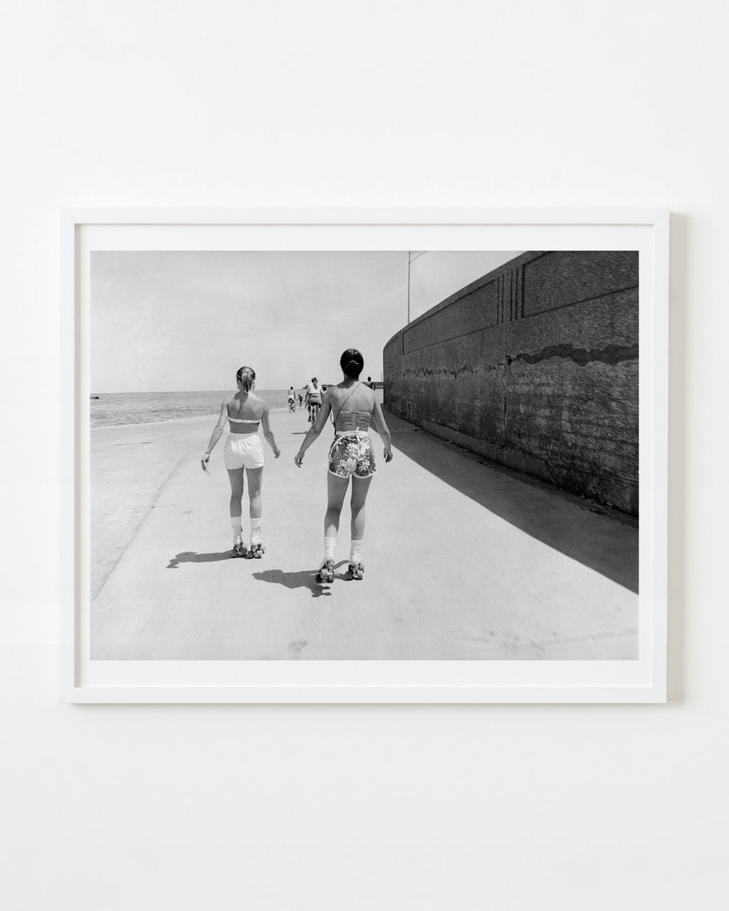 Photography by Michael Northrup titled "Lake Skaters" - 1.