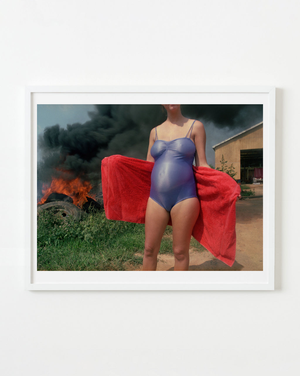 Photography by Michael Northrup titled "Tire Fire" - 1.