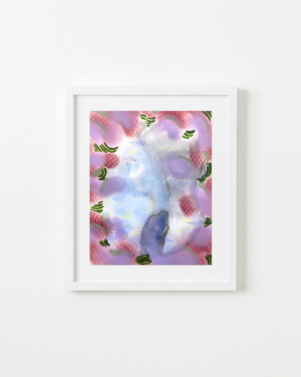Painting by Nina Bellucci titled "See-through 1" - 1.