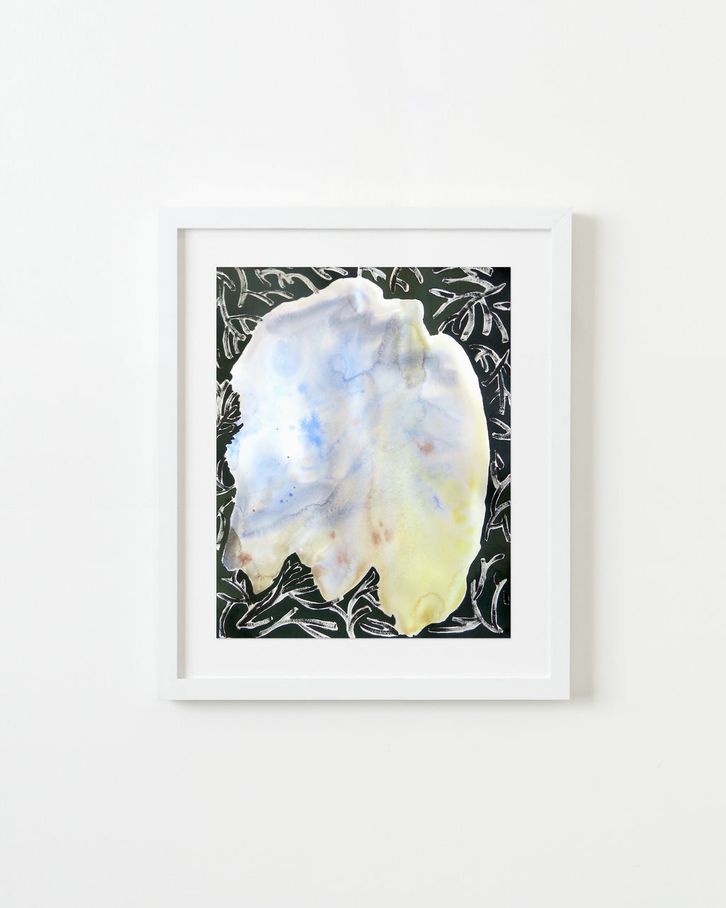Painting by Nina Bellucci titled "Walk in the Woods" - 1.