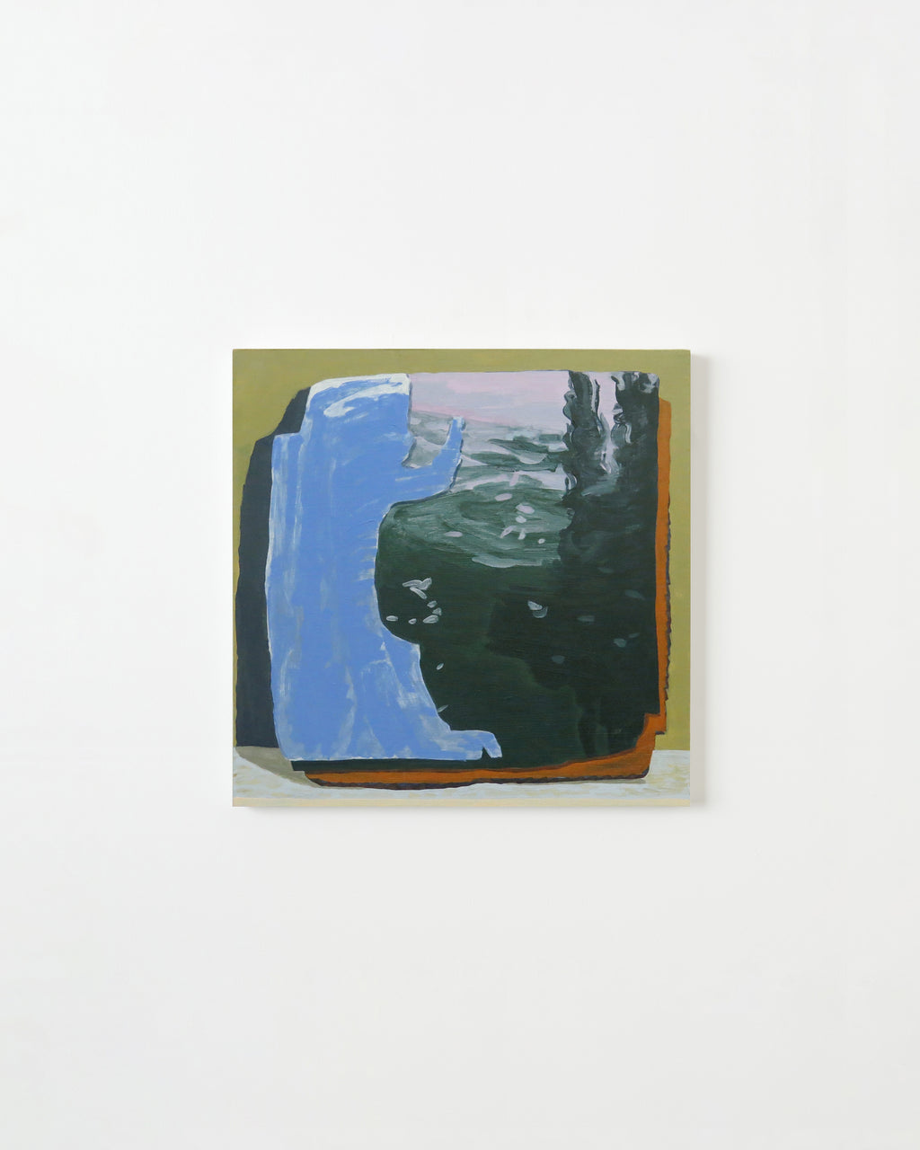 Painting by Nina Bellucci titled "Copy and Paste" - 1.