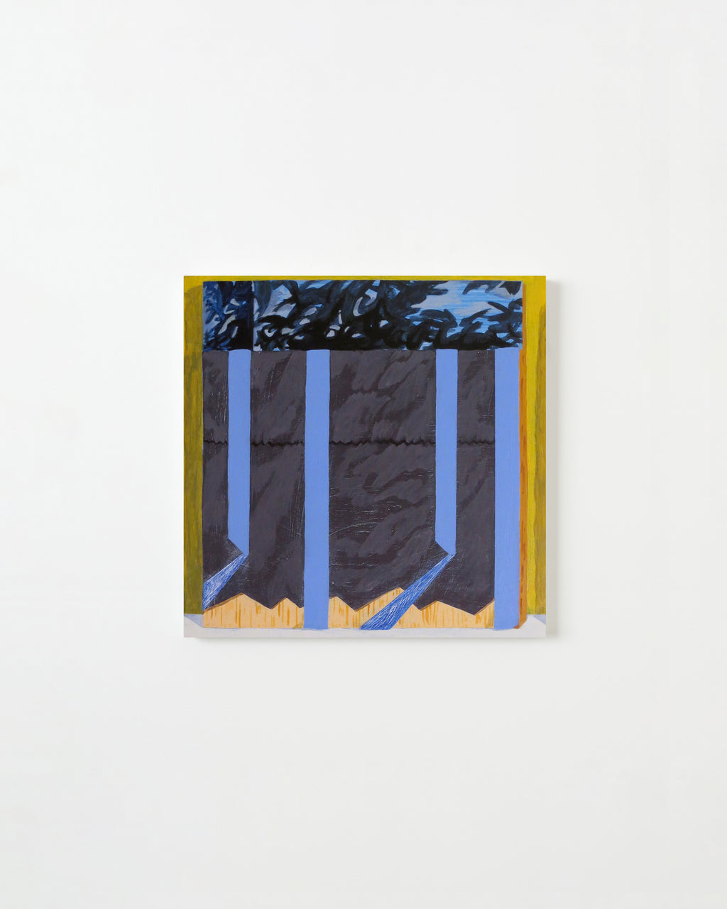 Painting by Nina Bellucci titled "Divided, We Still Stand" - 1.