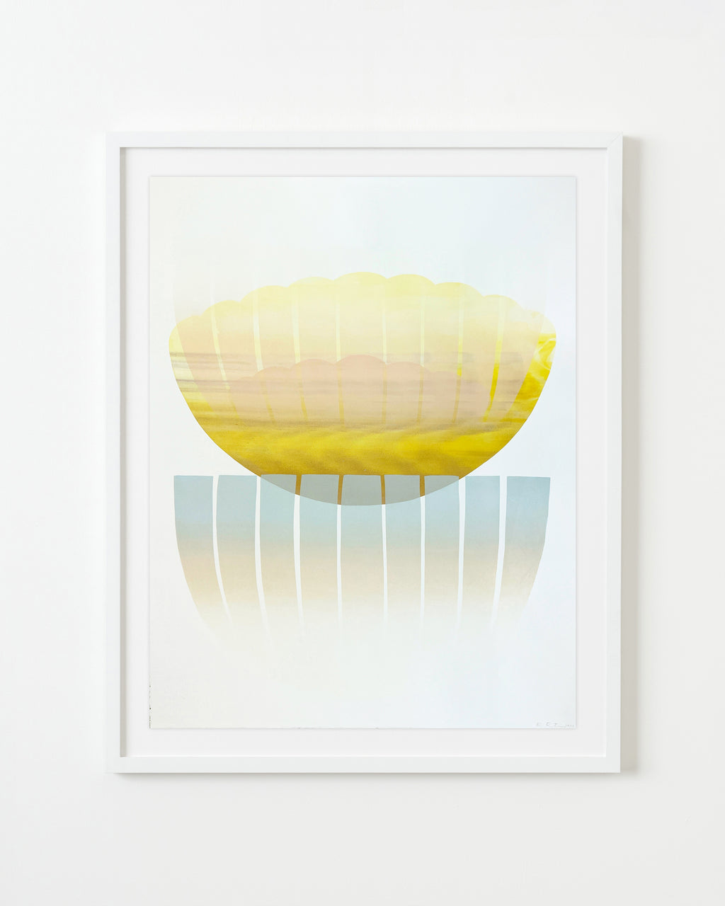 Print by Keiko Kamata titled "Glow 2" - 1.