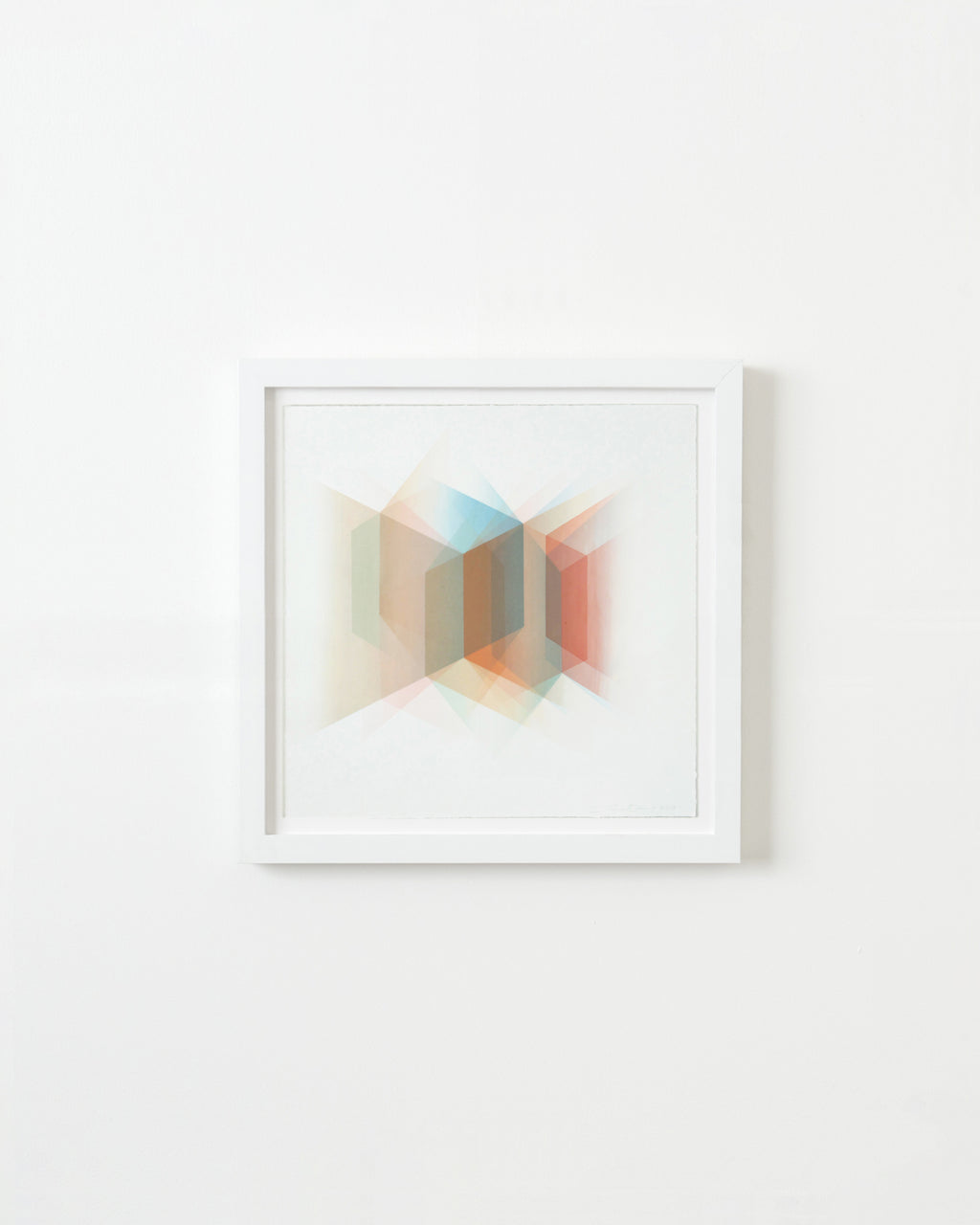 Print by Keiko Kamata titled "Spaces 4" - 1.